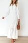 Heather Maxi Dress - White Anglaise