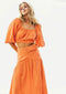 Dolly Maxi Skirt - Tangerine