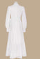 Heather Maxi Dress - White Anglaise