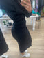 SUVI KNIT SKIRT - Black