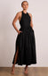 Joyride Halter Midi - Black
