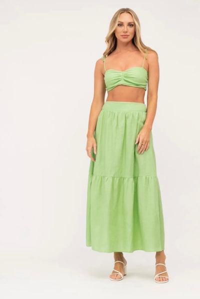 Dandelion Luxe Linen Bralette