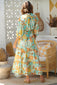 Opal Maxi Dress - Mint Tiffany