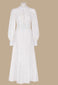 Heather Maxi Dress - White Anglaise