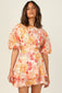 Pink Jessica Mini Dress - Floral