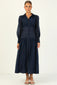 Hester Midi Dress - Navy